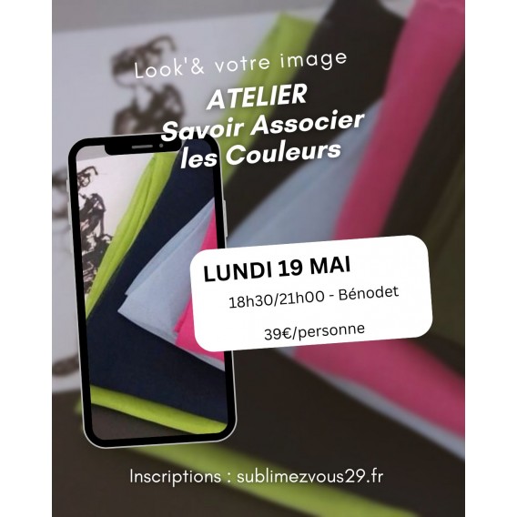 ATELIER ASSOCIATIONS DES COULEURS